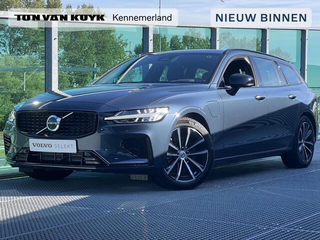 Volvo V60 2.0 T6 Plug-in hybrid AWD Plus Dark PHEV, Automaat, Trekhaak semi elektrisch inklapbaar, Stoelverwarming, Stuurverwarming, Driver assist, Adaptive cruise, BLIS