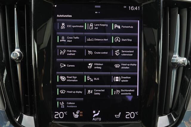 Volvo V60 B4 R-Design - Panorama/schuifdak - IntelliSafe Assist & Surround - 360º Camera - Harman/Kardon audio - Verwarmde voorstoelen & stuur - Parkeersensoren voor & achter - Head up display - Draadloze tel. lader - Extra getint glas -