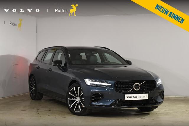 Volvo V60 T6 350PK Automaat Plug-in Hybrid AWD Plus Dark / Navigatie / 360 Camera / Harman Kardon / Stuur & Stoelverwarming / LM Velgen / Trekhaak