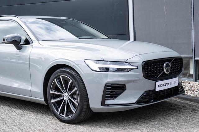 Volvo V60 T6 Plug-in hybrid AWD Plus Dark | Google Navigatie | Moritz lederen interieur | Elektrische stoelen voor met memory | Harman Kardon premium Sound | Parkeercamera | Adaptive Cruise Control | BLIS | Keyless |