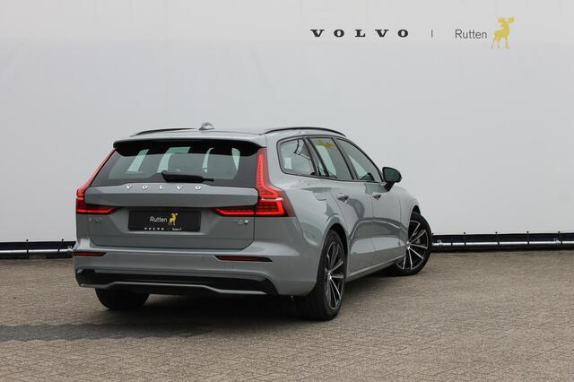 Volvo V60 T6350PK Autm. Plug-in hybrid AWD Plus Dark Long Range / Google infotainment / Semi elekrisch wegklapbare trekhaak / Verwarmbare voorruit / Elektrisch bedienbare voorstoelen met geheugen / Verwarmbare voorstoelen