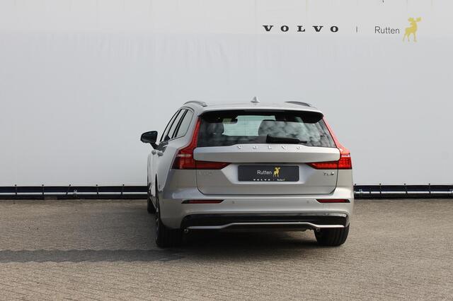 Volvo V60 T6 350PK Autm. Plug-in hybrid AWD Plus Dark Long Range / Google infotainment / Semi elekrisch wegklapbare trekhaak / Verwarmbare voorruit / Elektrisch bedienbare voorstoelen met geheugen / Verwarmbare voorstoelen