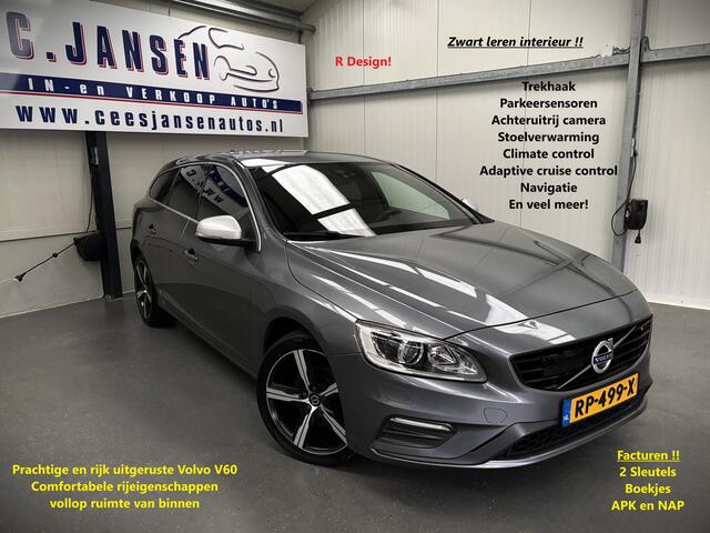 Volvo V60 2.0 T4 Business Sport Intellisafe Pro Line R Design!!! | Achteropkomend verkeer waarschuwing | Autonomous Emergency Braking | Bots herkenning systeem
