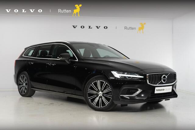 Volvo V60 T6 340PK Automaat Recharge AWD Inscription Semi-elektrisch inklapbare trekhaak / Lederen bekleding / Stoel- en stuurverwarming / Harman Kardon / Volvo On-Call / Keyless Entry / Elektrische stoelen met geheugen / Apple Carplay /