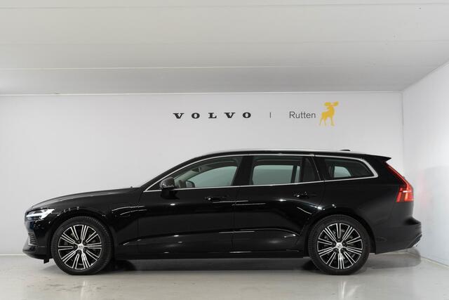 Volvo V60 T6 340PK Automaat Recharge AWD Inscription Semi-elektrisch inklapbare trekhaak / Lederen bekleding / Stoel- en stuurverwarming / Harman Kardon / Volvo On-Call / Keyless Entry / Elektrische stoelen met geheugen / Apple Carplay /