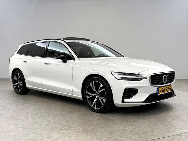 Volvo V60 2.0 T6 Twin Engine AWD 340PK R-Design | Pano | Memory | HuD | Sfeer | Massage | 360° | Trekh. | Stoel/Stuur verwarmd