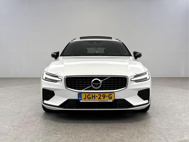 Volvo V60 2.0 T6 Twin Engine AWD 340PK R-Design | Pano | Memory | HuD | Sfeer | Massage | 360° | Trekh. | Stoel/Stuur verwarmd
