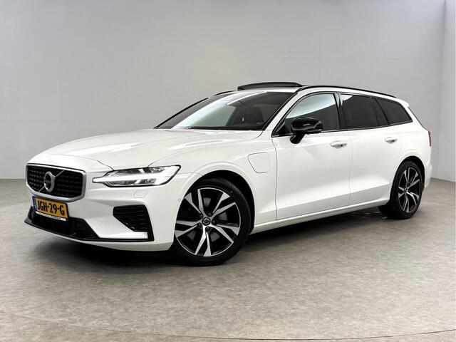 Volvo V60 2.0 T6 Twin Engine AWD 340PK R-Design | Pano | Memory | HuD | Sfeer | Massage | 360° | Trekh. | Stoel/Stuur verwarmd