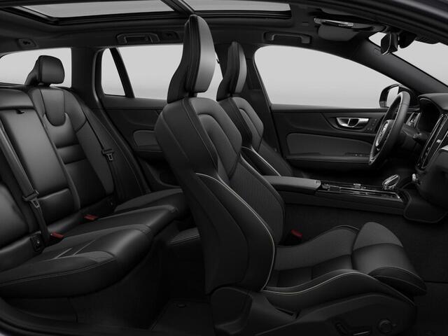 Volvo V60 T6 Plug-in hybrid AWD Plus Dark | Panoramadak | 360° camera | Harman Kardon | Stoel- en Stuurverwarming | Volvo styling kit