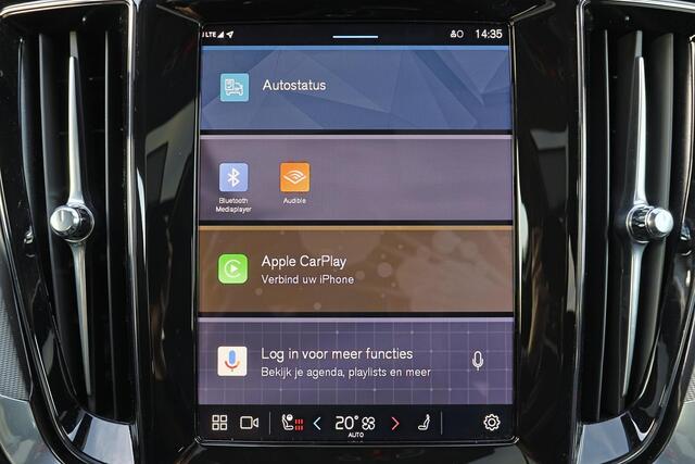 Volvo V60 T6 Recharge AWD Plus Dark - Panorama/schuifdak - IntelliSafe Assist & Surround - 360º Camera - Harman/Kardon audio - Adaptieve LED koplampen - Verwarmde voorstoelen, stuur & achterbank - Parkeersensoren voor & achter - Elektr. bedienb. voorstoelen met geh