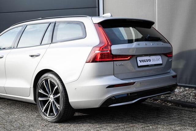 Volvo V60 T6 Plug-in hybrid AWD Plus Dark | Verwarmbare Voorstoelen (met geheugen) | Stuurwiel en Achterbank | Semi-Elektrische Trekhaak | Verwarmbare Voorruit | Premium Audio by Harman Kardon | 360-Camera