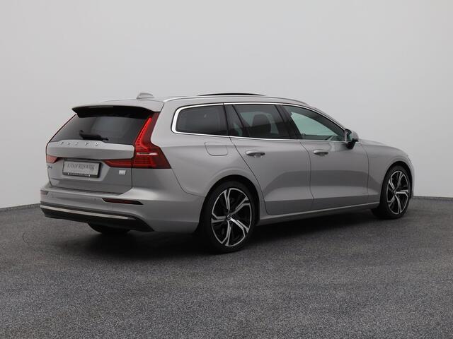 Volvo V60 2.0 T6 Plug-in hybrid AWD Ultimate Bright LONG RANGE | PANO | B&W | HUD | CAMERA | MEMORY | KEYLESS | STOEL- EN STUURVERW.