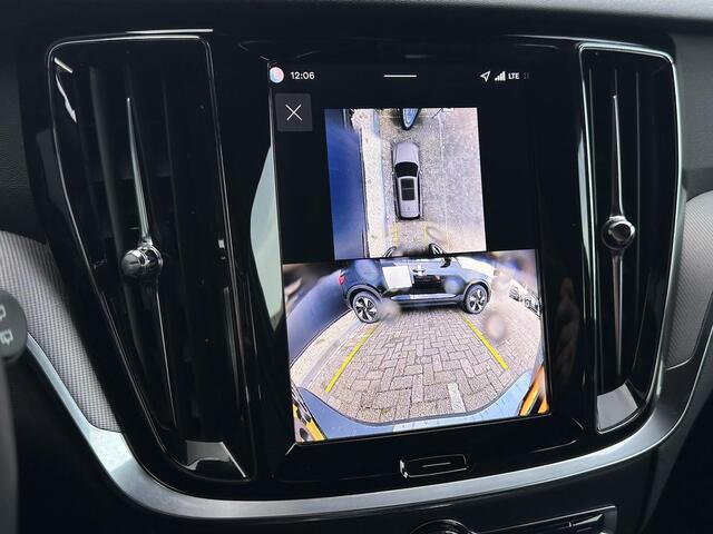 Volvo V60 2.0 T6 Plug-in hybrid AWD Plus Dark Adaptieve cruise control / BLIS / 360 camera / elektr. verst. Contourstoelen / stuur-,stoel-, voorruit verw. / Harman Kardon audio / Trekhaak / Keyless drive / All season banden