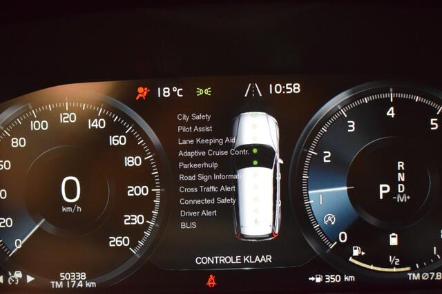 Volvo V60 50322km 2.0 B3 163pk AUT7 BNS Pro Trekhaak 1800kg/ Schuifdak/ Camera/ Stoel, Stuur en voorruit verw.