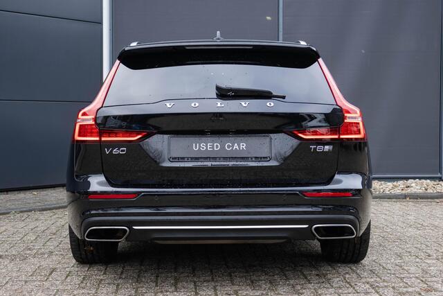 Volvo V60 2.0 T8 Twin Engine AWD Inscription | Panoramisch Schuif-Kantel Dak | 19"5-Multi Spoke LM velgen | Harman Kardon Premium Sound Systeem | Grafisk Head Up Display | Stoel, stuur en achterbank verwarming | Rear Parking Camera| Extra donker Glas achter |