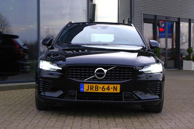 Volvo V60 2.0 T8 Recharge 390 PK AWD R-Design PHEV, Trekhaak, 360 Camera, Memory, H/K Sound, Adap. Cruise Control