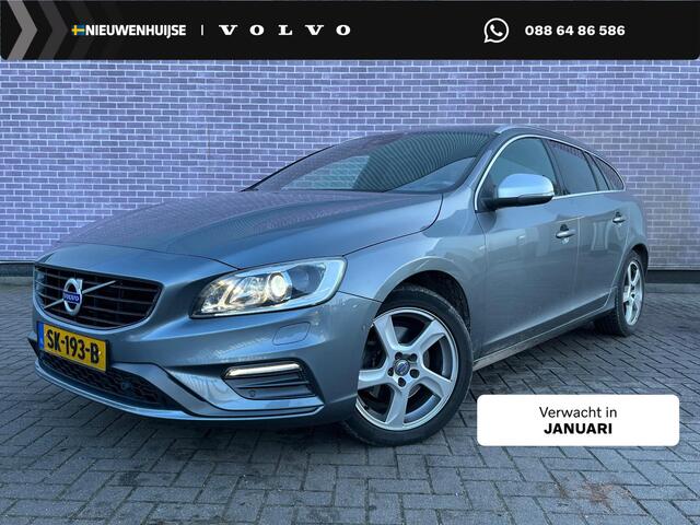 Volvo V60 2.0 T4 Business Sport | Navi | Schuif-/Kanteldak | Lederen Bekleding | Cruise Control | Stoelverwarming | Camera | Getint Glas | Standkachel | Park Assist | High Performance Audio | Volvo On Call