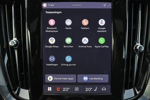 Volvo V60 2.0 T6 Plug-in hybrid AWD Plus Dark - IntelliSafe Assist & Surround - 360º Camera - Harman/Kardon audio - Adaptieve LED koplampen - Verwarmde voorstoelen, stuur - Parkeersensoren voor & achter - Elektr. bedienb. voorstoelen met geheugen - Extra getint gla