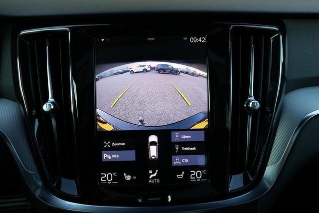 Volvo V60 T4 R-Design - Panorama/schuifdak - IntelliSafe Assist & Surround - Camera achter - DAB+ - Harman/Kardon audio - Adaptieve LED koplampen - Verwarmde voorstoelen, stuur & achterbank - Parkeersensoren voor & achter - Harmon Kardon Audio - Voorruitverwarming