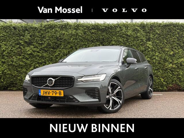 Volvo V60 T6 Plug-in hybrid AWD Ultra Dark 360 Camera | Geventileerd leer | BLIS | Pilost Assist | RIJDENDE DEMO