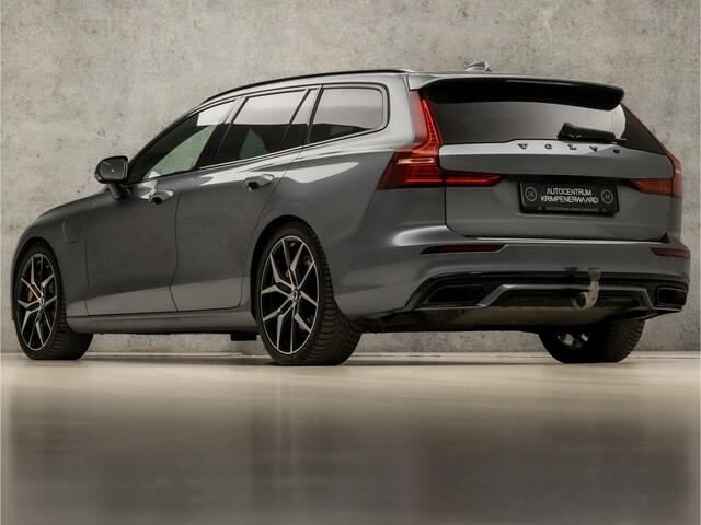 Volvo V60 2.0 T8 Twin Engine AWD Polestar Engineered 407Pk Automaat (PANORAMADAK, BOWERS&WILKINS AUDIO, HEAD-UP DISPLAY, KEYLESS, 360 GRADEN CAMERA, GELE GORDELS, TREKHAAK WEGKLAPBAAR, STANDKACHEL, 20 INCH)