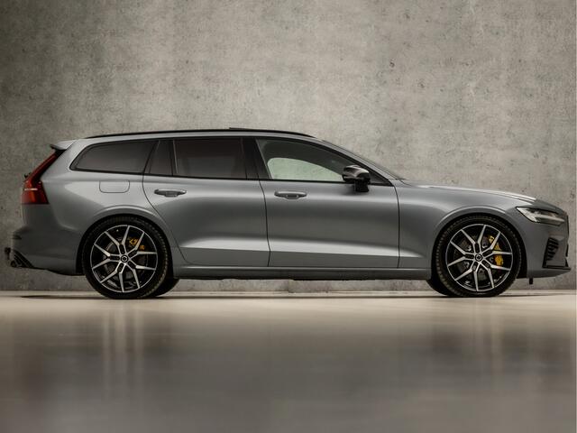 Volvo V60 2.0 T8 Twin Engine AWD Polestar Engineered 407Pk Automaat (PANORAMADAK, BOWERS&WILKINS AUDIO, HEAD-UP DISPLAY, KEYLESS, 360 GRADEN CAMERA, GELE GORDELS, TREKHAAK WEGKLAPBAAR, STANDKACHEL, 20 INCH)