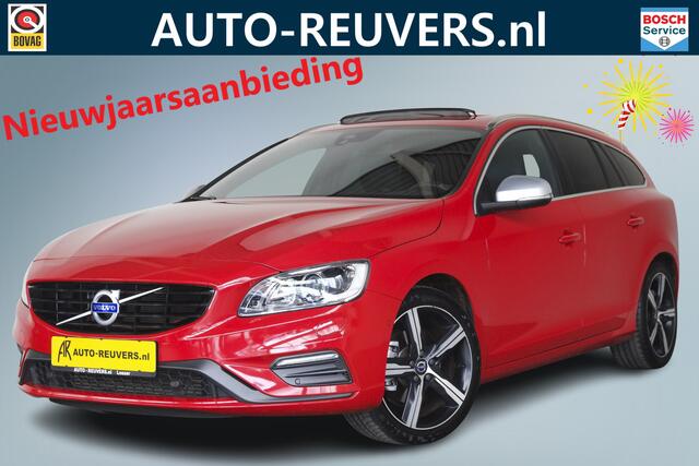 Volvo V60 2.0 T4 R-Design / Opendak / Leder / Navi / Cam / Trekhaak / org NL