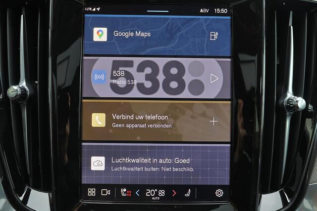 Volvo V60 T6 Recharge AWD Ultra Dark - Panorama/schuifdak - IntelliSafe Assist & Surround - Harman/Kardon audio - Parkeercamera achter - Verwarmde voorstoelen, stuur & achterbank - Parkeersensoren voor & achter - Elektr. bedienb. voorstoelen met geheugen - Extra ge