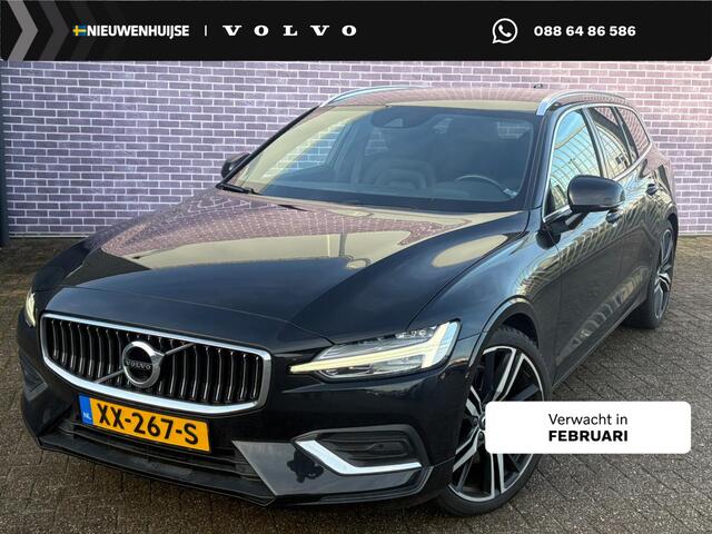 Volvo V60 2.0 T5 Inscription 250PK! | LED| Climate control | Cruise control | Verwarmde voorstoelen | achterbank verwarming | Leder | Zitvlak verlengers | DAB Radio | AppleCarPlay |