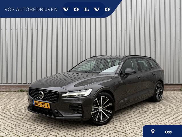 Volvo V60 2.0 T6 Plug-in hybrid AWD Plus Dark l Verwarmbare Voorruit l Trekhaak l 360 camera l