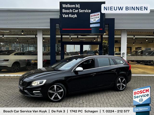 Volvo V60 1.5 T3 Nordic+ / Automaat / NL-Auto / Dealer-Onderhouden / Standkachel / Half-Leder/Half-Alcantara / Stoelverwarming / Cruise-Control / Climate-Control / Radio-Bluetooth / Navi / PDC-Achter / 18'' LMV / ENZ.
