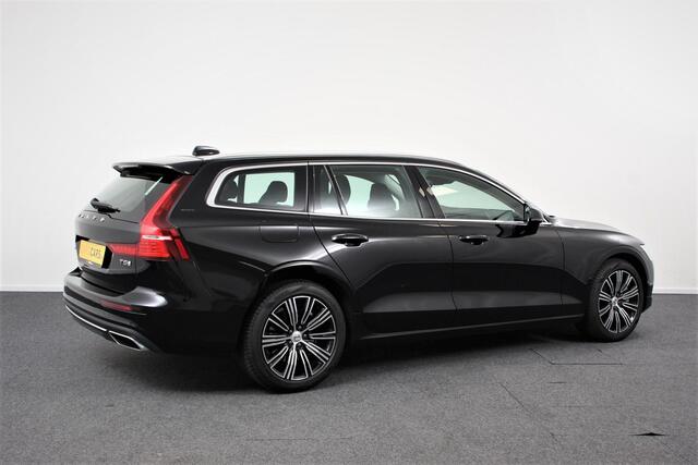 Volvo V60 2.0 T5 250pk Automaat Inscription Navigatie Apple Carpla/Android Auto Climate control Leder Parkeer sensoren Virtual Cockpit |Lichtmetalen velgen 18"