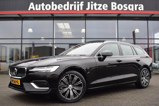 Volvo V60 2.0 T5 250pk Automaat Inscription Zwart Leder | Panoramadak | LED | Carplay | Virtual | Sportstoelen