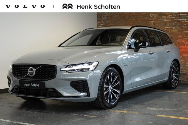 Volvo V60 T6 Plug-in hybrid AWD Plus Bright | Lederen Bekleding | Google Infotainment | Parkeercamera | Parkeersensoren voor + achter | Stoelverwarming | Stuurwielverwarming | Harman Kardon Premium Audio |