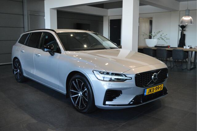 Volvo V60 2.0 T6 Plug-in hybrid AWD Plus Dark leer trekhaak !!