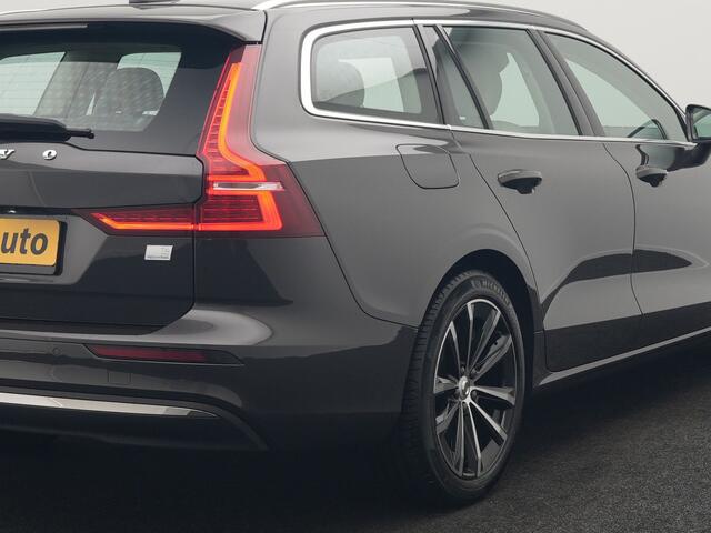 Volvo V60 T6 AWD Core Bright LONG RANGE Plug In Hybrid 350pk Dealer O.H. PHEV | Camera | Lederen Sportstoelen & Stuur Verwarmd | Google Assistent | Apple Carplay | Keyless | Achterbank Verwarmd | Navigatie | DAB | Virtual | 18"L.M |