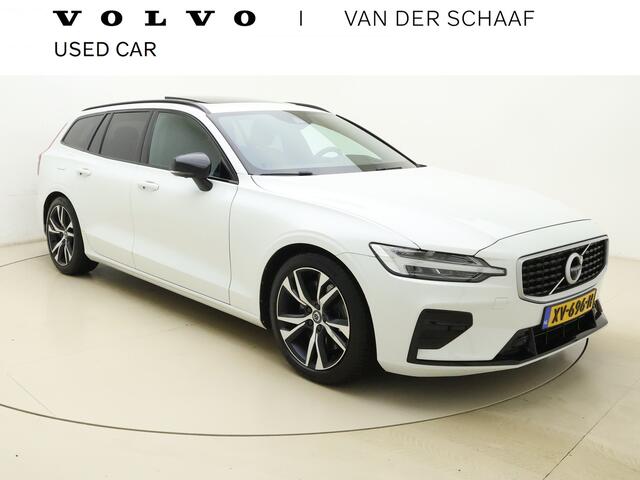Volvo V60 T5 251PK Automaat R-Design / Head-Up / Stoelventilatie / Harman&Kardon / Elektr. Stoelen / 360 Camera / Trekhaak / Panoramadak / DAB / Adapt. Cruise / BLIS /
