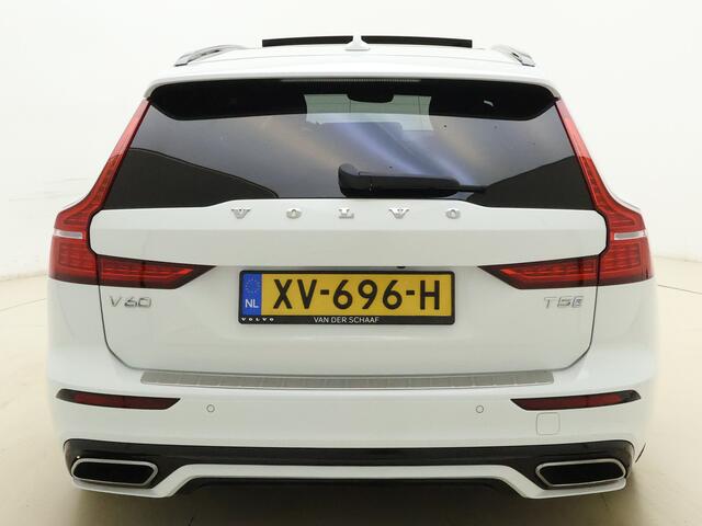 Volvo V60 T5 251PK Automaat R-Design / Head-Up / Stoelventilatie / Harman&Kardon / Elektr. Stoelen / 360 Camera / Trekhaak / Panoramadak / DAB / Adapt. Cruise / BLIS /