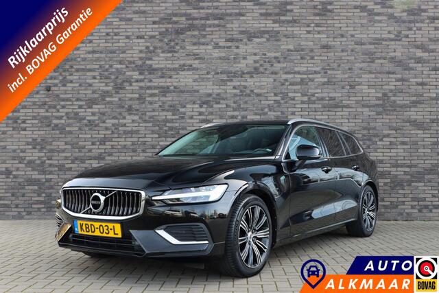 Volvo V60 T6 Plug-in hybrid AWD Core Bright | PHEV | Long Range | Leer | Trekhaak | Rijklaarprijs - incl.garantie