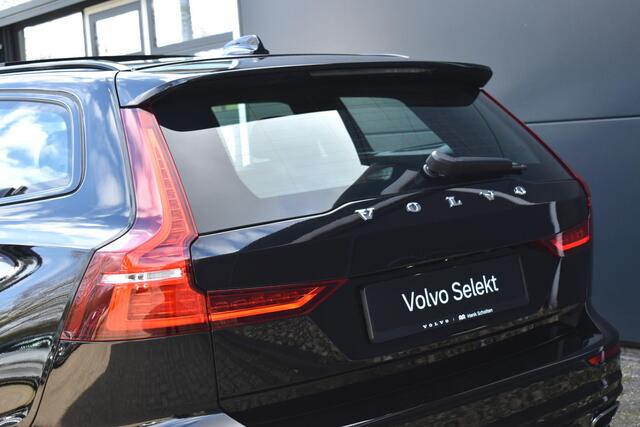 Volvo V60 T6 Recharge AWD R-Design | Panoramisch schuif-/kanteldak | Semi Elektrisch inklapbare Trekhaak | Harman Kardon Premium Sound | Driver Assist Pakket | Elektrisch verstelbare voorstoelen | Nappa Leder met ventilatie | Camera achter | 1e Eigenaar | Dealer On