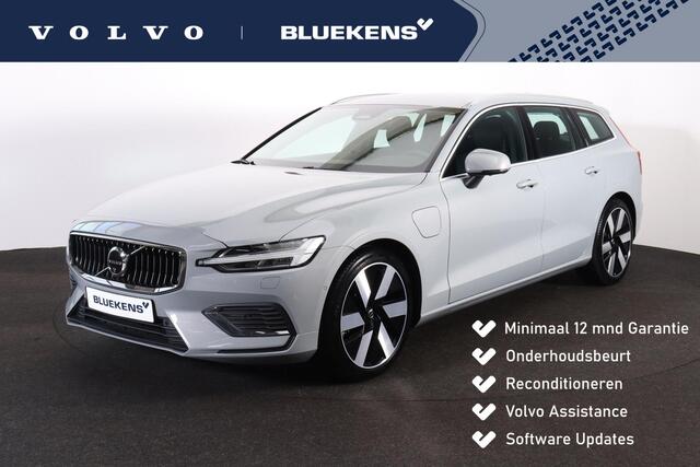 Volvo V60 T6 Recharge AWD Core Bright - IntelliSafe Assist & Surround - 360º Camera - Adaptieve LED koplampen - Verwarmde voorstoelen, stuur & achterbank - Parkeersensoren voor & achter - Elektr. bedienb. voorstoelen met geheugen - 19' LMV