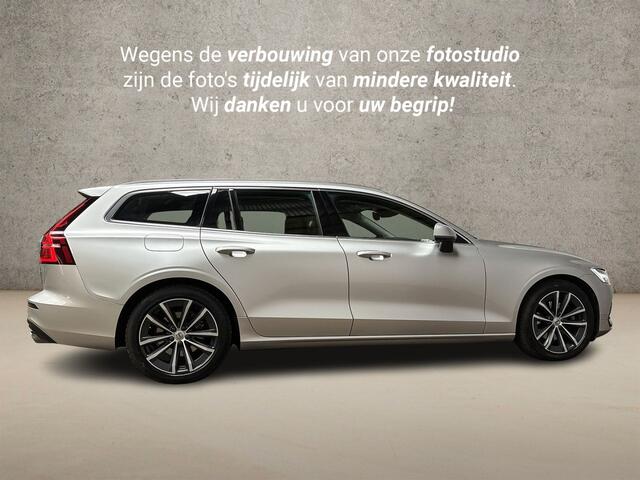 Volvo V60 2.0 B3 Sport 163Pk Automaat (APPLE CARPLAY, LEDER, STUUR/STOELVERWARMING, CAMERA, SPORTSTOELEN, KEYLESS, ELEK ACHTERKLEP, TREKHAAK, NIEUWSTAAT)