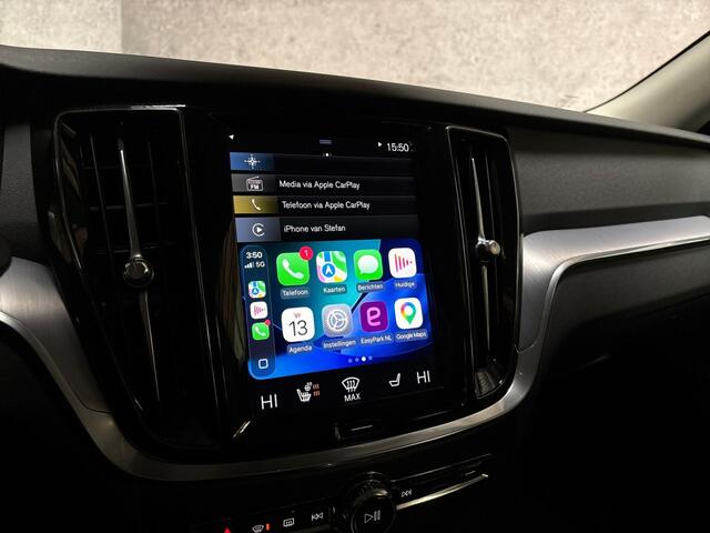 Volvo V60 2.0 B3 Sport 163Pk Automaat (APPLE CARPLAY, LEDER, STUUR/STOELVERWARMING, CAMERA, SPORTSTOELEN, KEYLESS, ELEK ACHTERKLEP, TREKHAAK, NIEUWSTAAT)
