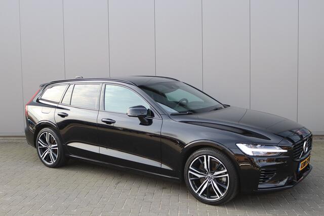 Volvo V60 2.0 T6 Recharge 340PK AWD R-Design Elektr.-trekhaak/Pano-dak/Winter-pack/Memory-stoel
