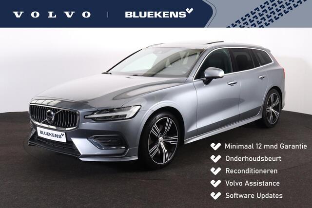 Volvo V60 T5 Inscription - Panorama/schuifdak - IntelliSafe Assist & Surround - 360º Camera - Verwarmde voorstoelen, stuur & achterbank - Parkeersensoren voor & achter - Elektr. bedienb. bestuurdersstoel met geheugen - Head up display - Extra getint glas - 19' LMV