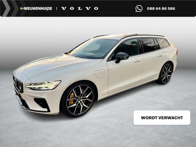 Volvo V60 T8 Twin Engine AWD Polestar Engineered | Plug-in Hybrid (PHEV) | Trekhaak | Head-Up Display | Stoelverwarming | Navigatie | Bowers & Wilkins Audio | Keyless Entry | Elektrisch Verstelbare Sportstoelen | Dodehoekdetectie | Adaptieve Cruise Control | 360 Gr