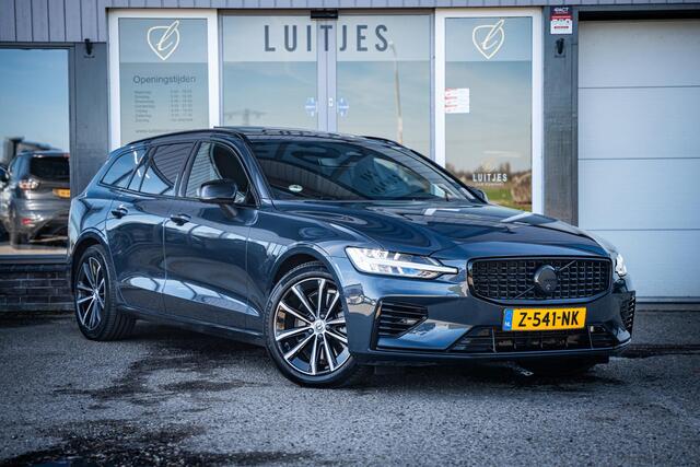 Volvo V60 2.0 T6 350pk Plug-in hybrid AWD Plus Dark|Pano|H&K|Elek-trekhaak|360°|NL-auto|Dealer-onderhouden