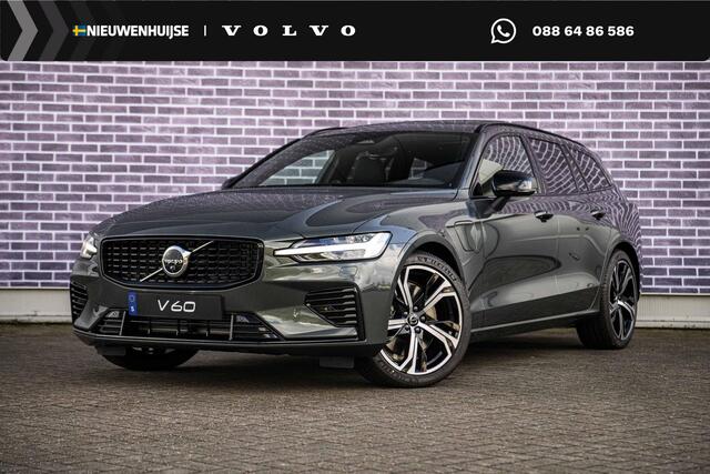 Volvo V60 2.0 T6 Plug-in hybrid AWD Ultra Dark | Panoramadak | Head Up Display | Donker Glas | Sportstoelen | Power Seats | Harman Kardon |