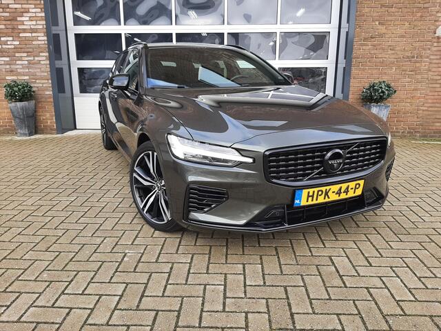 Volvo V60 2.0 T8 Twin Engine AWD R-Design Black Line!