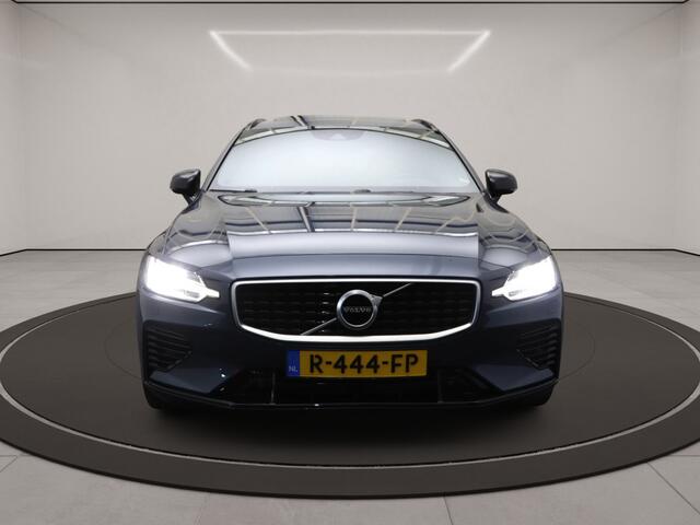 Volvo V60 2.0 T8 Twin Engine AWD 390 PK R-Design PHEV, Panoramadak, LED, 19" LM, Memory